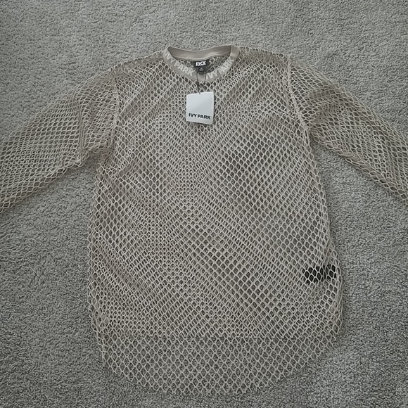 Ivy Park Fishnet Tunic - Picture 3 of 7